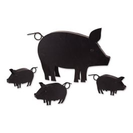 PIG WITH PIGLETS SCULPTURE